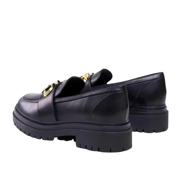 Michael Kors- Genuine Leather, Parker Lug Loafers-Women's - Picture 5 of 5